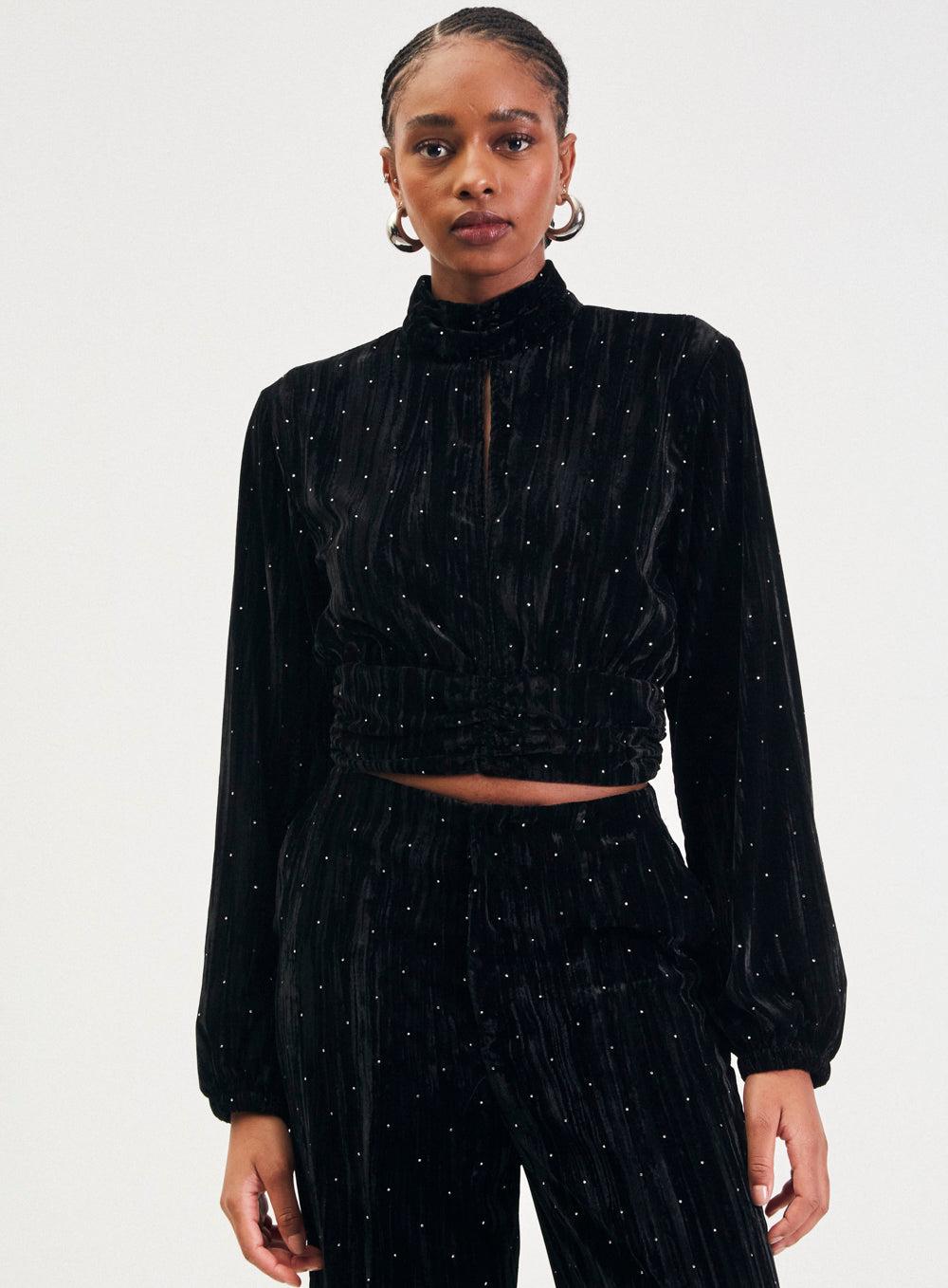 Velvet Blouse